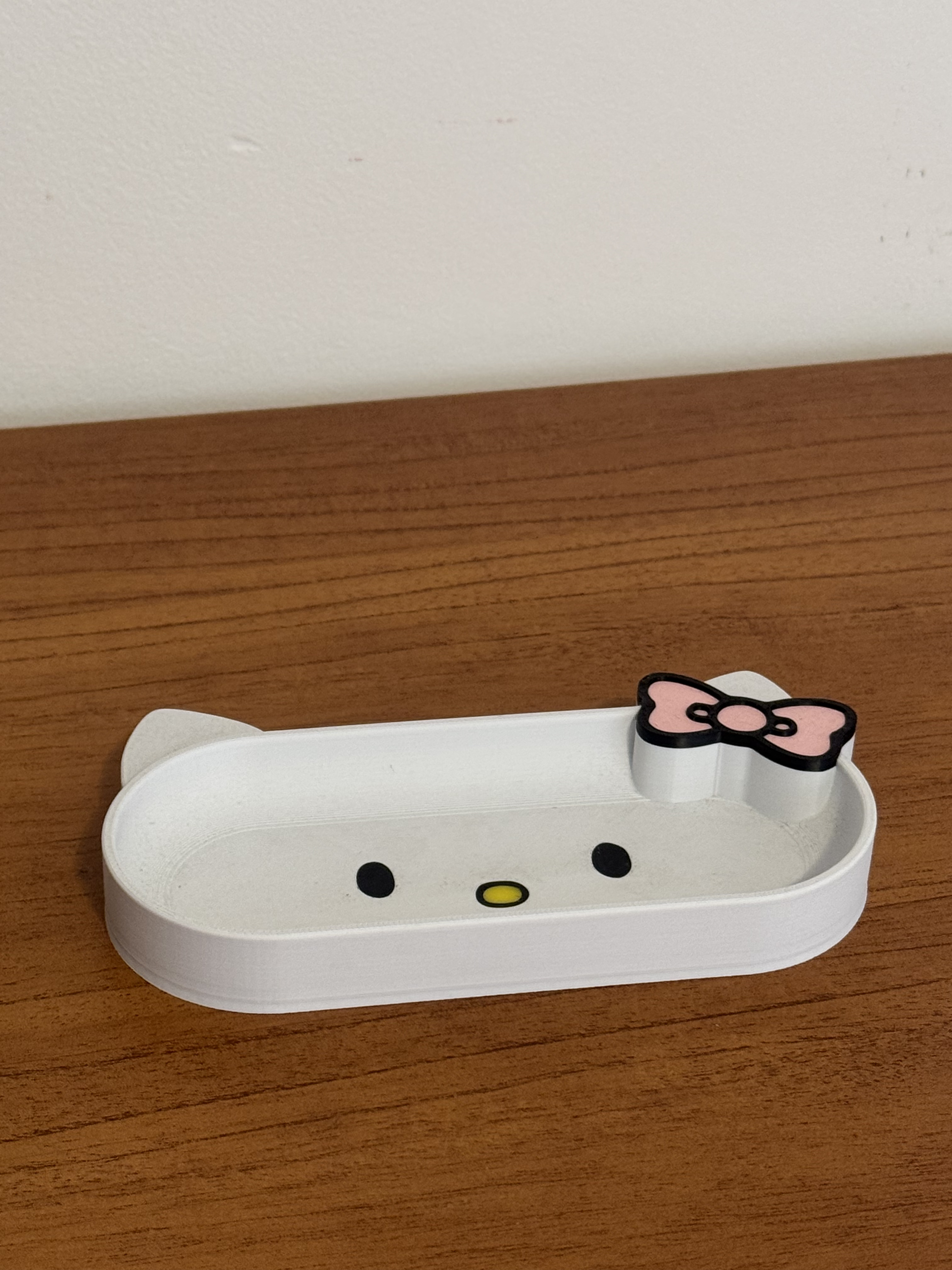 Suporte para óculos versão Hello Kitty